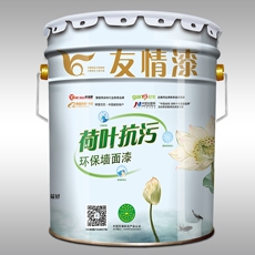 友情漆 荷叶抗污环保乳胶漆